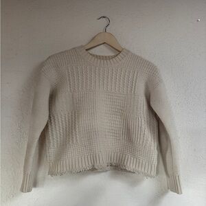 Madewell Stitchmix pullover Sweater